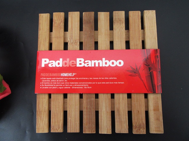 4Pcs Pad Bamboo Tea Ware Cup Mat Tray Coaster 18x18cm 4Pcs Pad Bamboo Tea Ware Cup Mat Tray Coaster 18x18cm